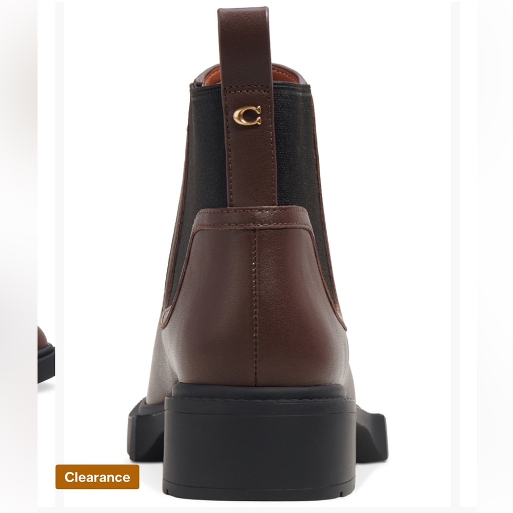 Coach Black leather Booties (Chelsea) - Picture 2 of 4
